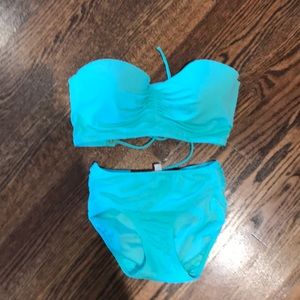 Turquoise bikini